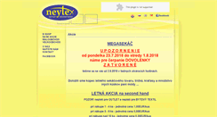 Desktop Screenshot of megasekac.sk